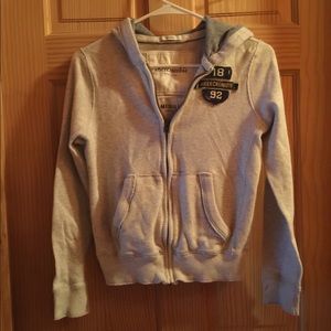 Boys Abercrombie &Fitch Zip up Hoodie-Medium